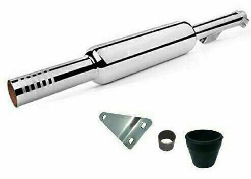 ROYAL ENFIELD SHORT EMPTY BOTTLE SILENCER / EXHAUST,CLASSIC & STANDARD 350/500cc - Picture 1 of 8