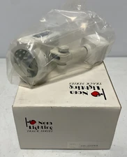 Nora Lighting NTL-2211WH Cylinder Track Lighting w/ Glass Lens