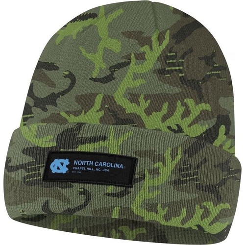 Nike Jordan North Carolina Tar Heels UNC Salute Service Camo Knit Hat Beanie NWT