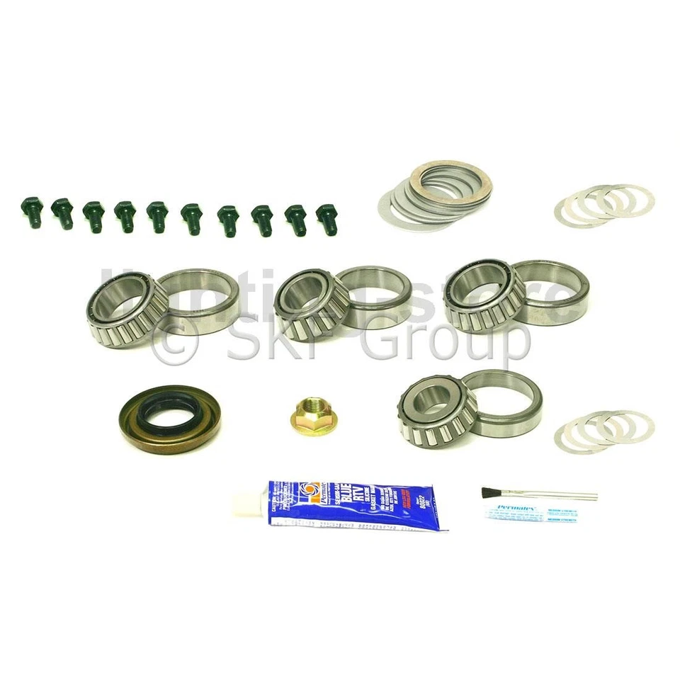 2 Front Rear Axle Differential Bearing and Seal Kit Fits Ford F-100 4.9L 6.4L - Image 2 of 3