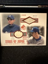 2001 SP Authentic-Ichiro ROOKIE MEM! BASE/BALL SSP! VERY RARE!