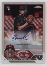 2023 Topps Chrome Update Refractor /499 Brandon Williamson #AC-BWI Auto i6j
