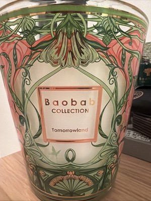 Baobab TOMORROWLAND Luxury Scented Candle Green Scent Max 16