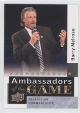 2009-10 Upper Deck Ambassadors of the Game Barry Melrose #AG44 0a7