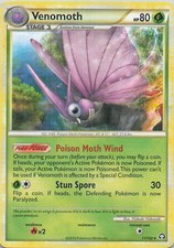 Venomoth - 11/102 (HGSS Triumphant) Rare Deck Exclusives 011/102 MP