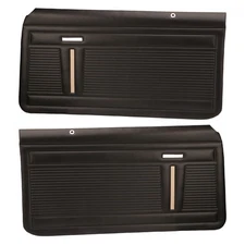 PUI PD340 Interior Door Panels, 1969-70 Nova 2-Door, Pair