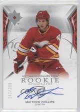 2021 Upper Deck Ultimate Collection Rookies /299 Matthew Phillips #127 Auto 12v1