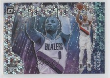 2020 Panini Donruss Optic Raining 3s Fast Break Holo Prizm Damian Lillard 16gt