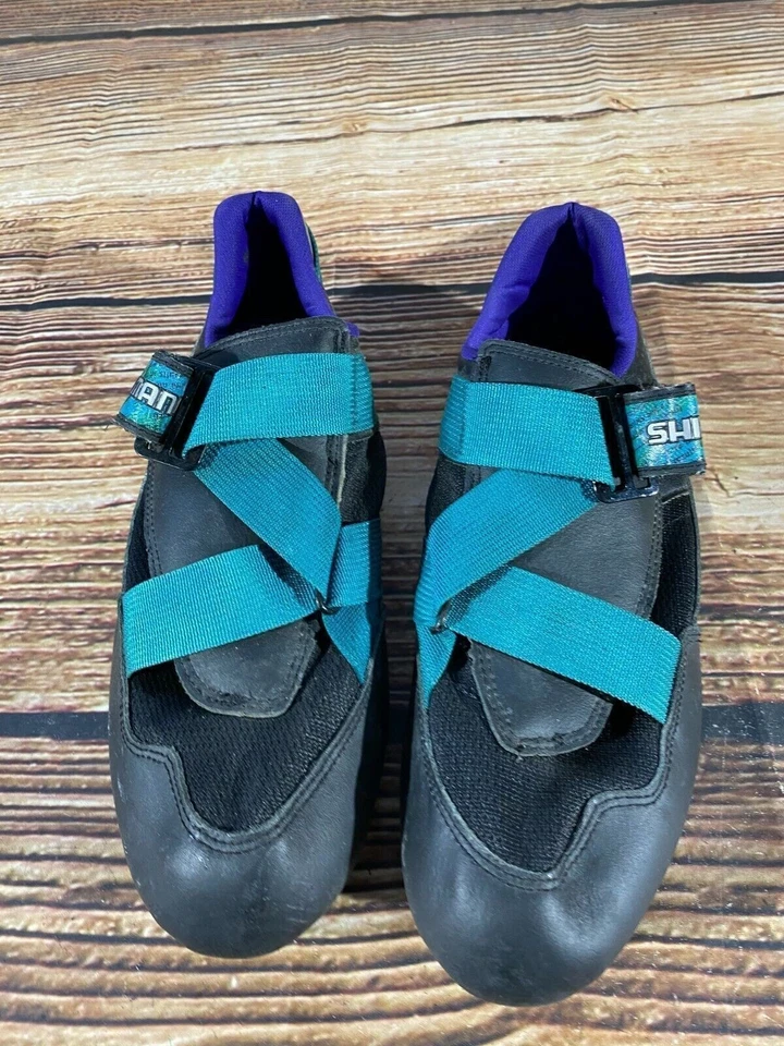 Zapatos de ciclismo de carretera SHIMANO R070 botas de ciclismo sin clip talla EU46 US12 cs920 Foto 3 de 4