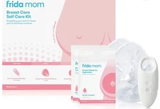 Frida Mom Breast Care Kit Breastfeeding Relief Lactation Massager Masks NEW