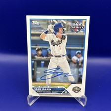 2023 Topps Pro Debut SEAN MCLAIN Autograph Card Auto Rookie RC REDS #PD-42 SP