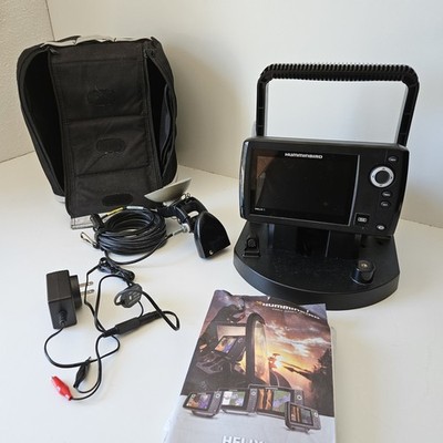 Humminbird HELIX 5 SONAR G2 PT Portable Fish Finder Complete Kit TESTED WORKS