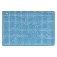 Selbstheilende Schneidematte 45X30Cm A3 Doppelseitig Blau
