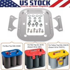 Battery Pallet For Optima Battery Tray Red Yellow Blue Top 34 34 78 D34 D34 78