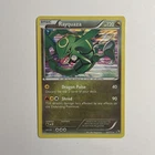 Pokémon TCG Rayquaza Holo Rare Card Legendary Treasures 93/113 HP