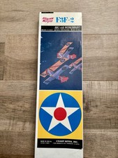 Vintage Squadron Kites Grumman F3F-2 Bi-Plane Kit 1104, 48  Wingspan NIB NOS