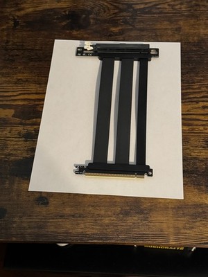 GLOTRENDS PCIe 5.0 x16 GPU Riser Cable 200mm Vertical Mount Gen5 Open Box