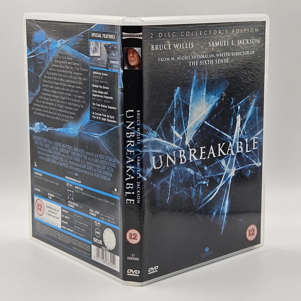 M Night Shyamalan DVD Bundle, Unbreakable, Split, The Village, Sixth Sense - Image 2 of 4
