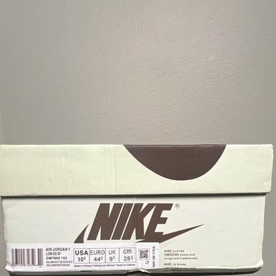Nike Air Jordan 1 Low OG SP Travis Scott Reverse Mocha Brown/White DM7866-162