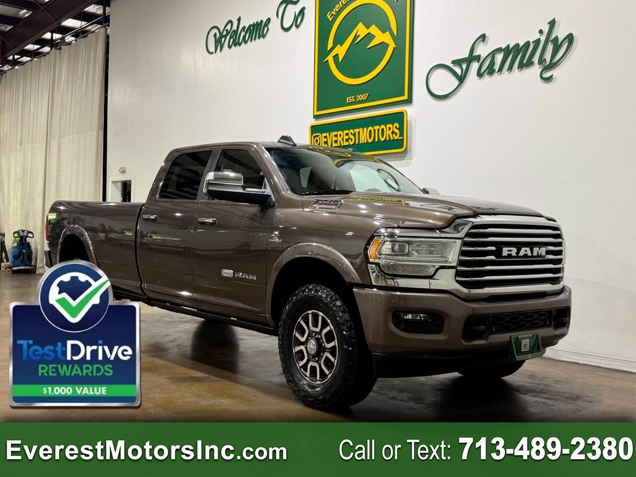 2020 RAM 2500 LARAMIE LONGHORN 4X4 CREWCAB LONG 6.7L DIESEL