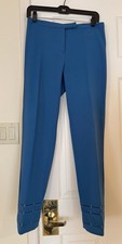 VERSACE JEANS COUTURE WOMEN’S DRESS PANTS TURQUOISE COLOUR IT32/12US