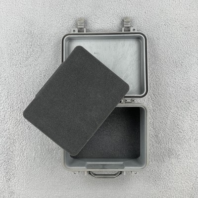 Vintage Pelican Peli-Case Made In USA Gray Rigid Plastic Camera