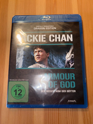 Jackie Chan - Armour of God - Der Rechte Arm der Götter - TOP Bluray - NEU & OVP