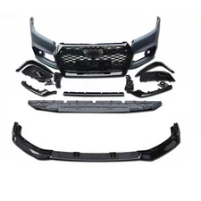 For Audi Q5 SQ5 B9 2019-2021 Front Bumper Body Kit RSQ5 Style With Front Lip