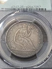 1873 PCGS VF25 Liberty Seated Half Dollar 50c with Arrows