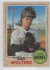 2017 Topps Heritage High Number Tony Wolters #628 g0h