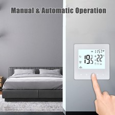 —Smart WiFi Thermostat 3A Digital Programmable LCD Display Underfloor