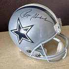Roger Staubach Signed Dallas Cowboys Fullsize Football Helmet JSA COA WP92755