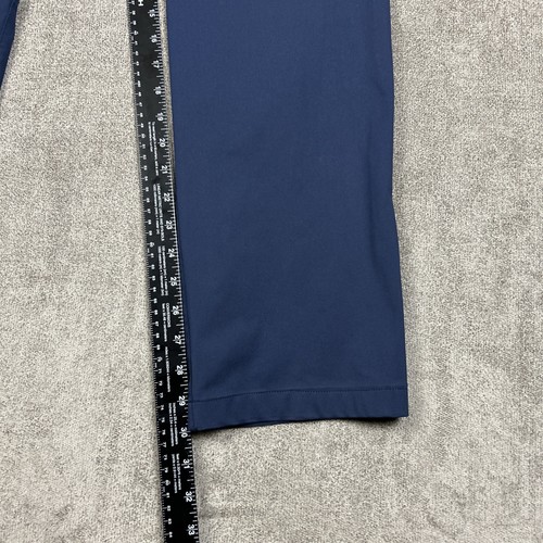 Pantalones chinos modernos Rhone Commuter para hombre 36x30 azul marino rendimiento elástico - Imagen 8 de 10