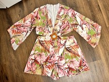 Las mejores ofertas en PINK Casual Floral Enterizos y Rompers for