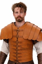 Eagle Leather Lorica Segmentata Roman Legionary Armor Handmade Leather Cuirass L