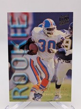 ? 1995 Fleer Ultra Terrell Davis Football  Card Rookie Denver Broncos HOF #430. rookie card picture