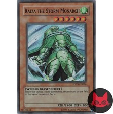 Yugioh Raiza der Sturmmonarch FOTB-DE026 Super Rare LP