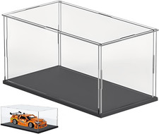 Vetrinetta Espositiva,Vetrina Acrilica, Acrilico Scatola Antipolvere Vetrina per