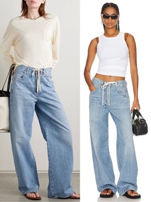 Citizens of Humanity Brynn Wide Leg Drawstring Jeans 26 petite G2U