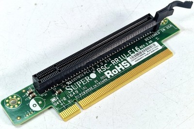 Supermicro RSC-RR1U-E16 PCI Express 3.0 PCIe x16 Server Riser Card Board Modul