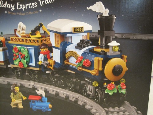 2025 LEGO ICONS 10361 HOLIDAY EXPRESS TRAIN WINTER VILLAGE COLLECTION - Picture 2 of 20