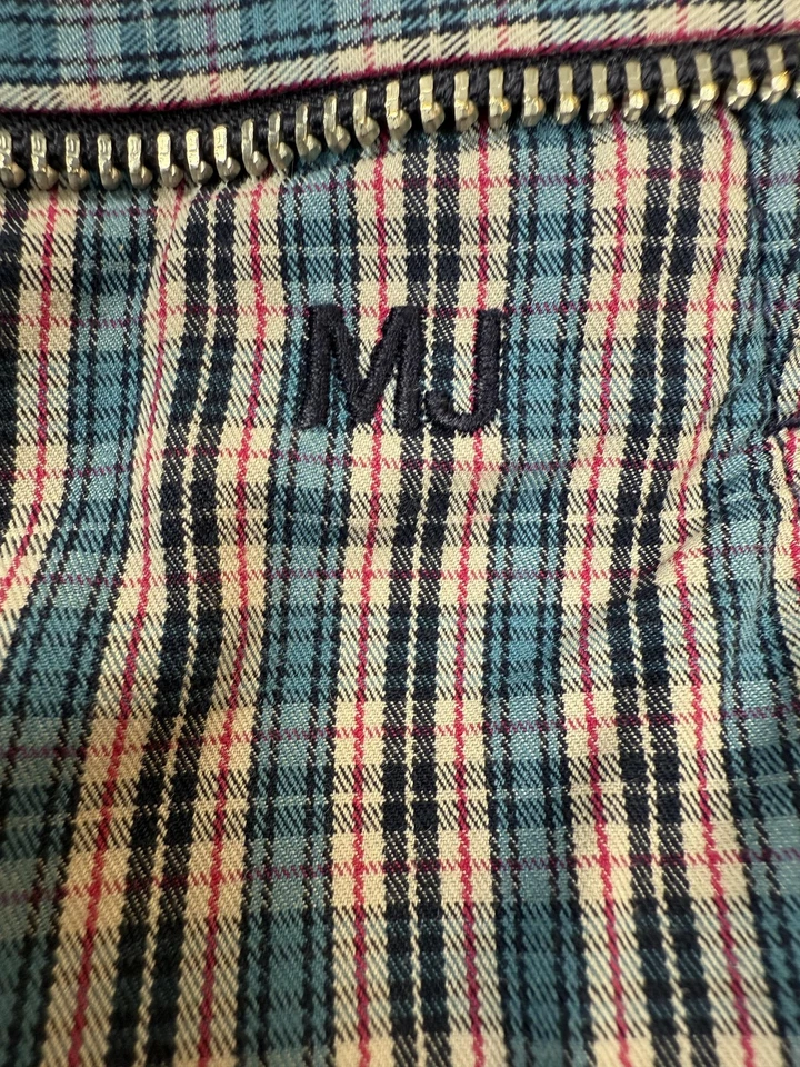 Pantalones Cortos Marc by Marc Jacobs Para Hombre 30 Azul A Cuadros M201021 Caspio Ligeros Verano Foto 4 de 4