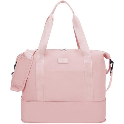 Reisehandgepäck Tasche 40x20x25 erweiterbar Softbag Weekender Sporttasche Rosa