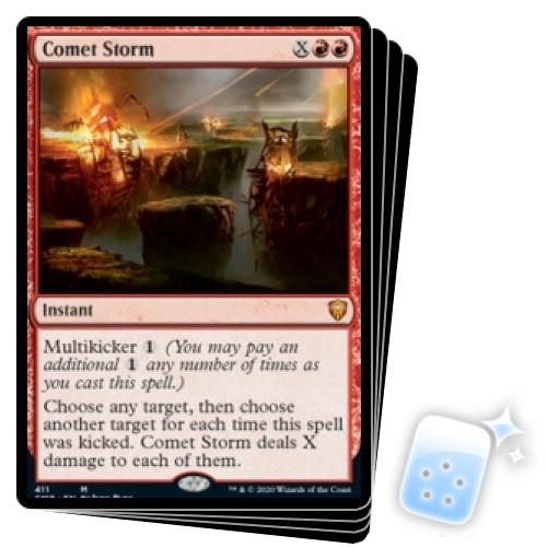 COMET STORM (DECK COMMANDER MACK) X4 Commander Legends Magic MTG TARJETA COMO NUEVA - Imagen 1 de 1