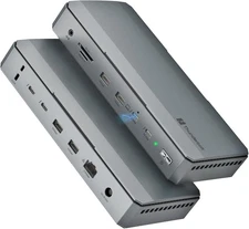 WAVLINK 12-in-1 TB5 Docking Station – 120Gbps, 140W PD,2.5G Ethernet, 8K Display