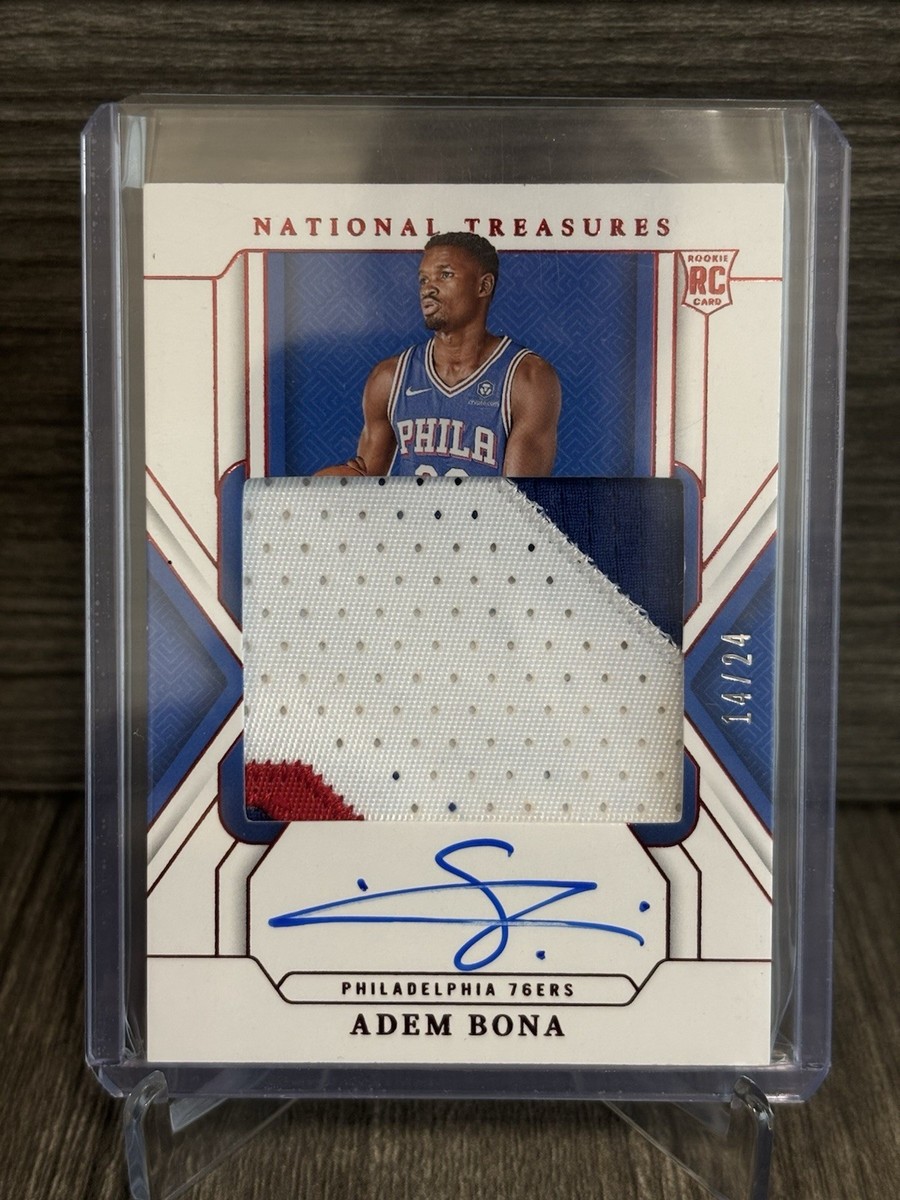 Adem Bona RPA /24 - 2024-25 Panini National Treasures Basketball 