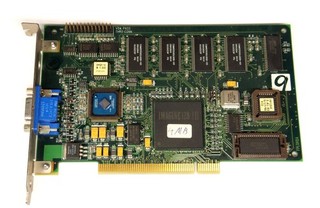 PCI Grafikkarte 128bit 4 MB Imagine 128 II Number Nine 80486 Pentium
