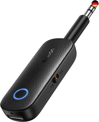 UGREEN Bluetooth Sender Klinke Bluetooth Adapter, 2 in 1 Bluetooth Transmitter
