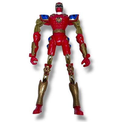 Bandai Mighty Morphin Power Rangers Dino Thunder Red Ranger Action Figure Loose