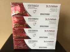 SP-6 Super Probiotic Toothpaste Whitening, Halitosis Prevention Lot of 12